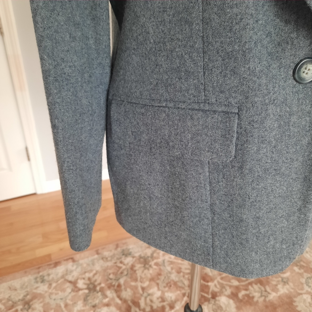 Pendleton Gray Wool Blazer - image 5